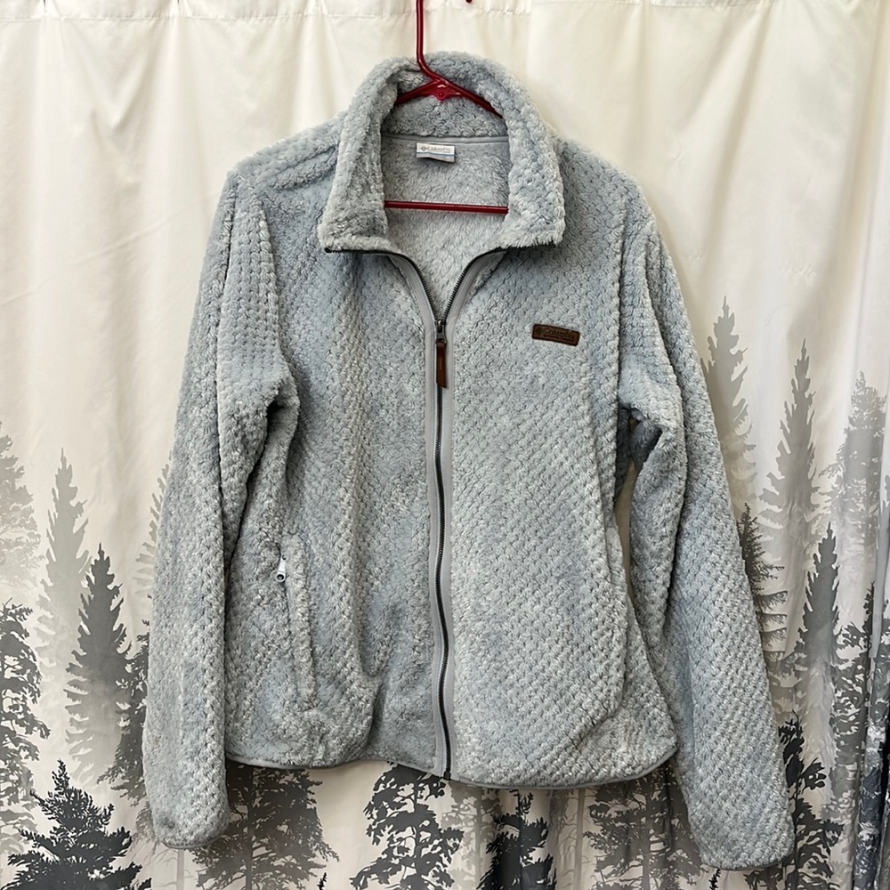 Columbia Fireside Fleece Sherpa Full Zip jacket XL womens